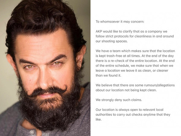 Makers of Aamir Khanâs Laal Singh Chaddha issue a statement debunking littering allegations 