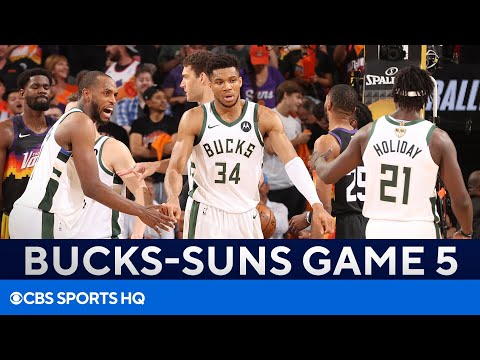 Bucks Trio GOES OFF | Bucks vs Suns Game 5 FULL Recap | CBS Sports HQ