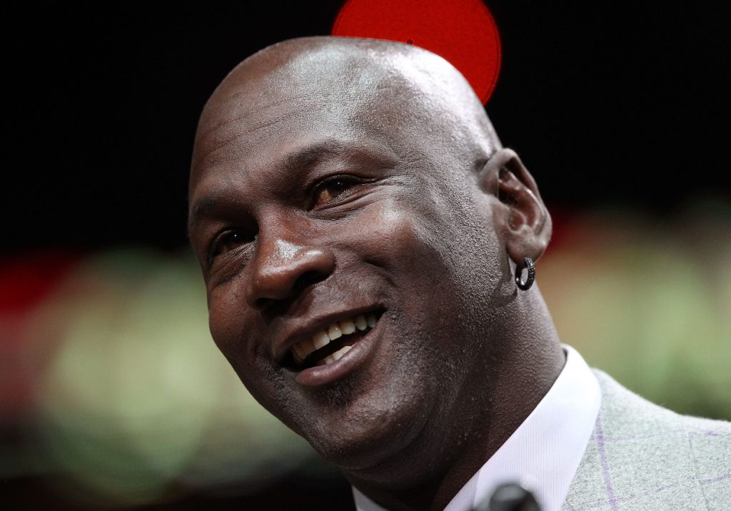 NBA legend Michael Jordan, who talks to Ahmad Rashad every day.