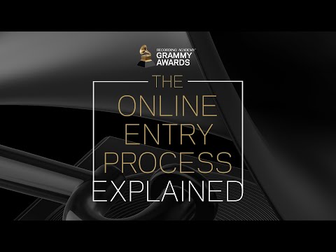 Online Entry Process Explained | 64th Annual GRAMMY Awards