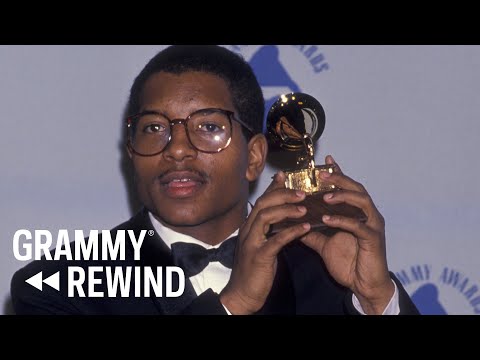 Watch Young MC Win Best Rap Performance For Bust A Move | GRAMMY Rewind