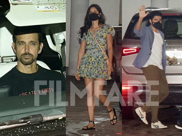 Hrithik Roshan Katrina Kaif Farhan Akhtar reunite for ZNMD reunion bash 