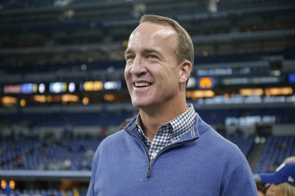 Former Colts and Broncos quarterback Peyton Manning, who is among the great quarterbacks in his family.