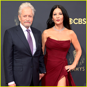 Michael Douglas & Catherine Zeta-Jones Are Picture Perfect at Emmys 2021