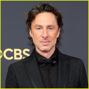 Nominee Zach Braff Arrives on the Emmys 2021 Red Carpet