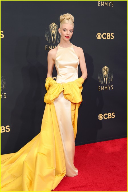 Anya Taylor-Joy at the Emmy Awards 2021