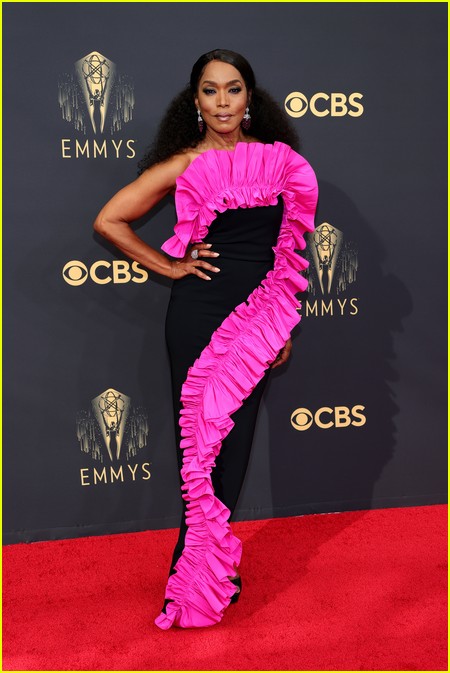 Angela Bassett at the Emmy Awards 2021