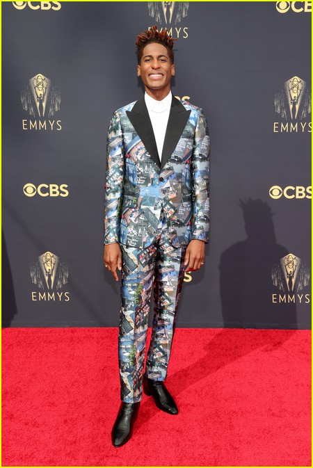 Jon Batiste at the Emmy Awards 2021