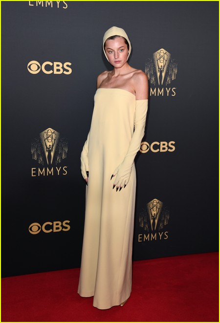 Emma Corrin at the Emmy Awards 2021