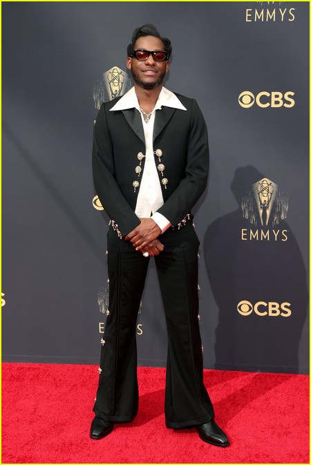 Leon Bridges at the Emmy Awards 2021