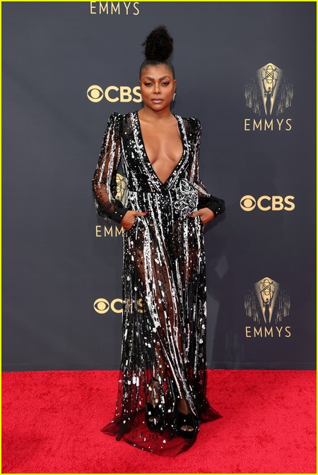 Taraji P. Henson at the Emmy Awards 2021