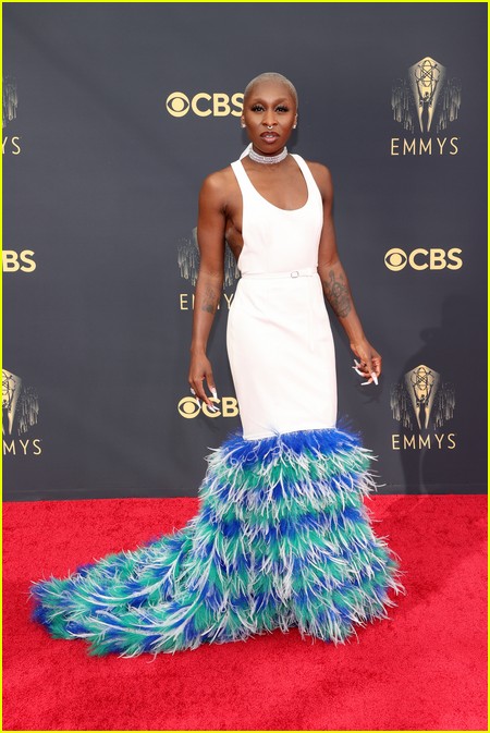 Cynthia Erivo at the Emmy Awards 2021