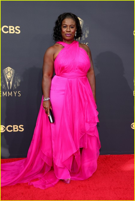 Uzo Aduba at the Emmy Awards 2021