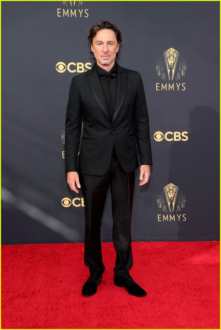 Zach Braff at the Emmy Awards 2021