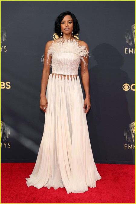 Renee Elise Goldsberry at the Emmy Awards 2021