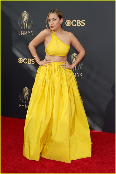 Paulina Alexis at the Emmy Awards 2021