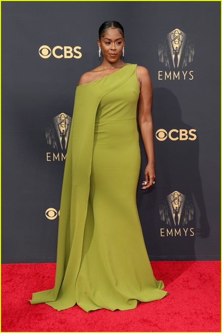 Moses Ingram at the Emmy Awards 2021