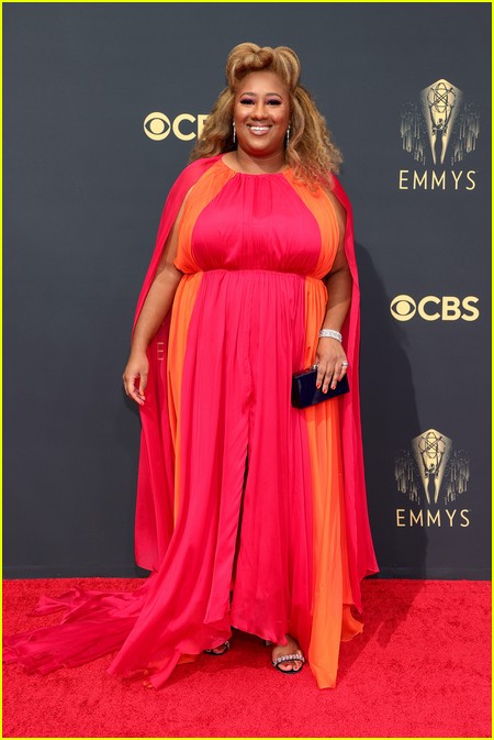 Ashley Nicole Black at the Emmy Awards 2021