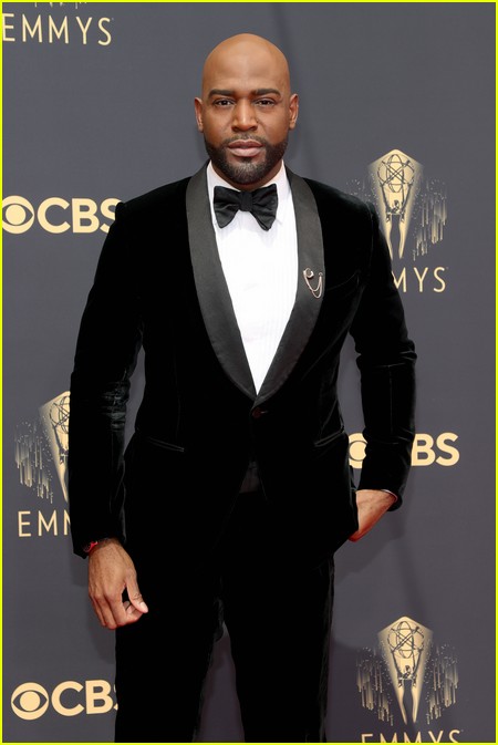 Karamo Brown at the Emmy Awards 2021