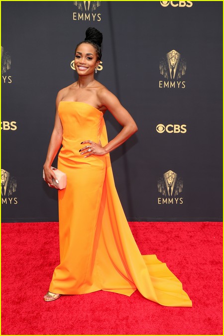 Rachel Lindsay at the Emmy Awards 2021