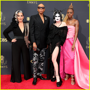 'Drag Race' Stars RuPaul, Michelle Visage, Symone & Gottmik Attend Emmys 2021