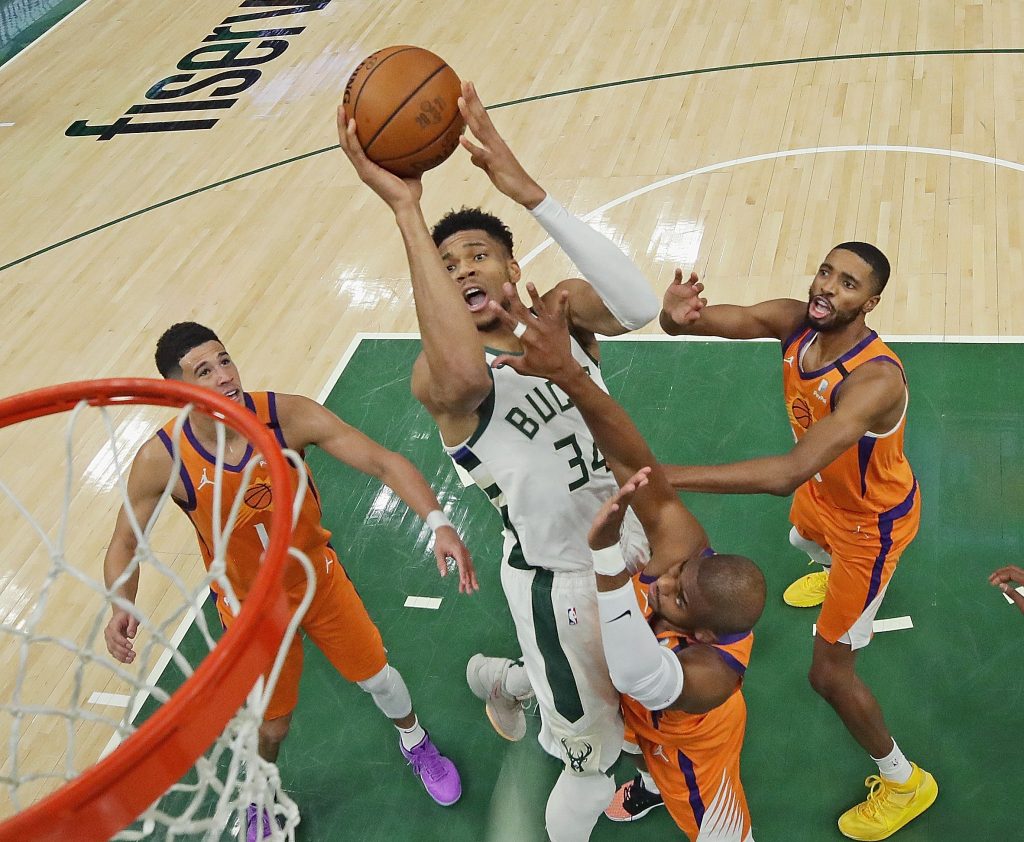 Giannis Antetokounmpo Politely Answers Why He Left Early in the 1st Quarter of Games 3 and  4