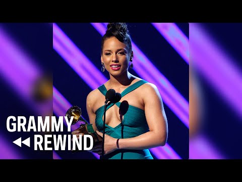 Watch Alicia Keys Win Best Female R&B Vocal Performance For No One In 2008 | GRAMMY Rewind