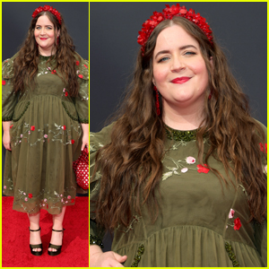 Aidy Bryant Looks Lovely on the Red Carpet for the Emmys 2021