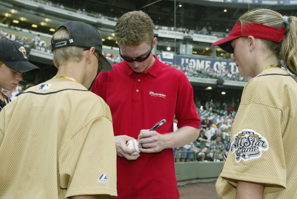 A Stunned Dale Earnhardt Jr. Came Up Big During His MLB All-Star Moment: ‘I Was Freaking Out Inside’