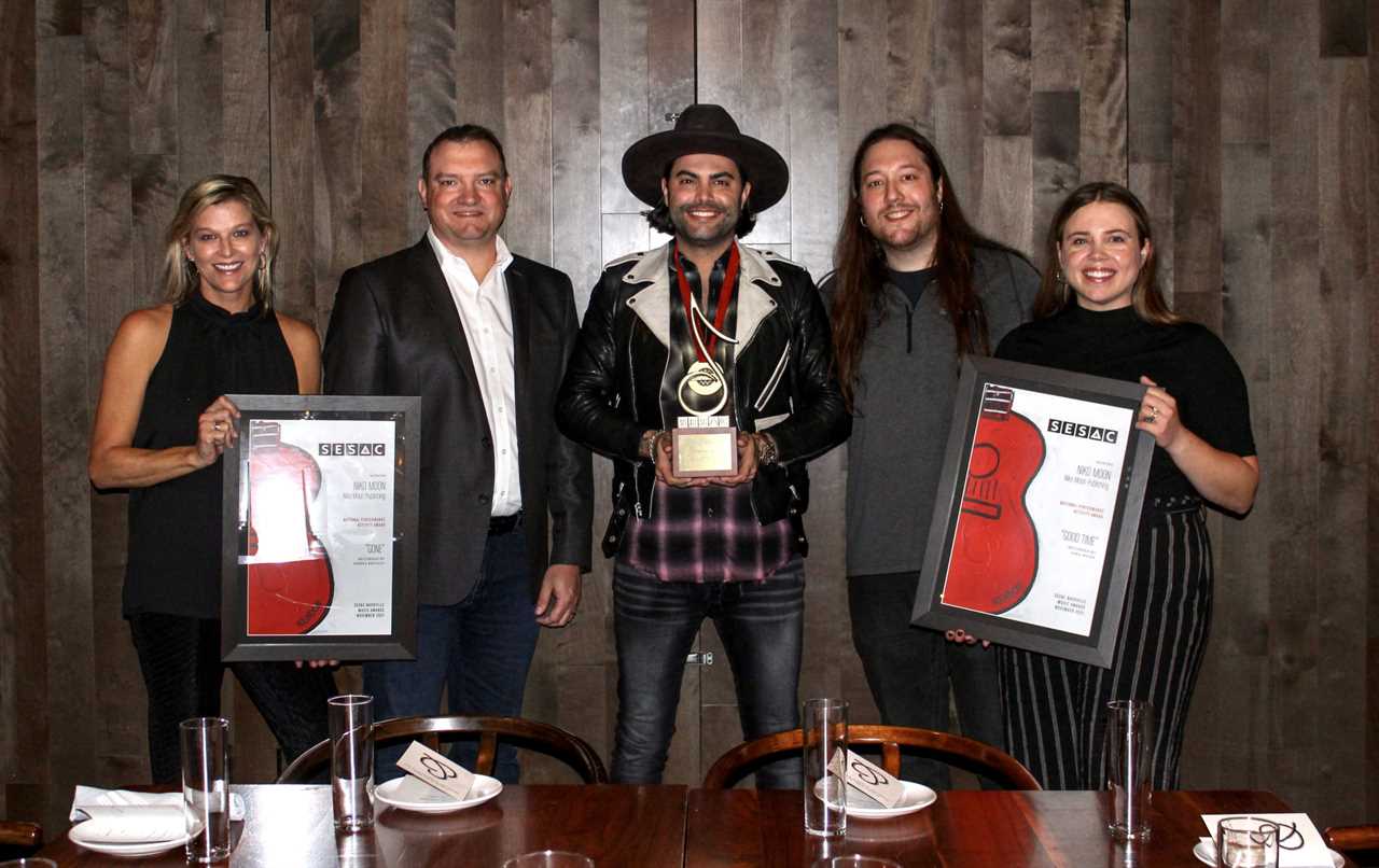 Niko Moon, Lee Brice Win At SESAC 2021 Nashville Music Awards