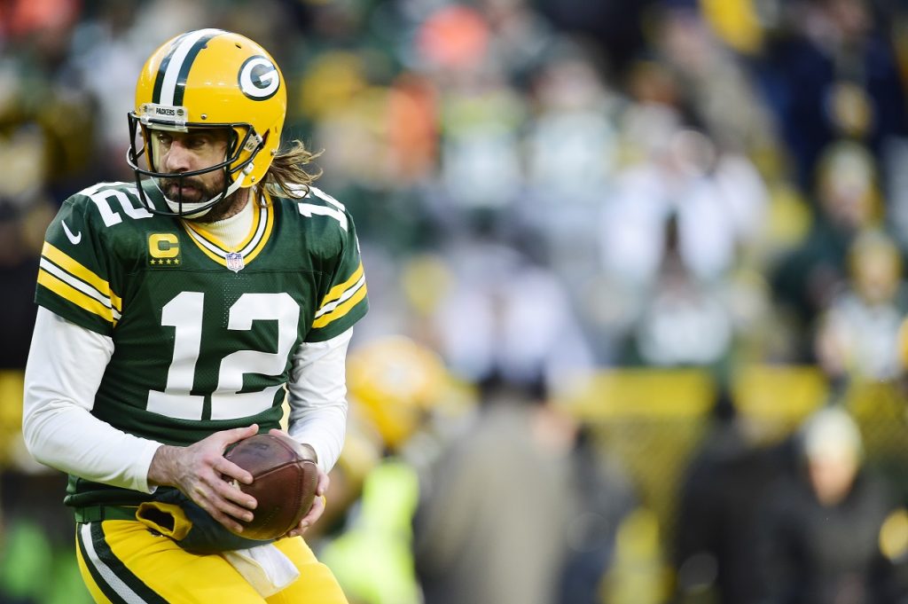 Aaron Rodgers Green Bay Packers 