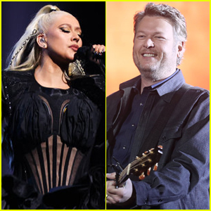 Christina Aguilera & Blake Shelton Rock the Stage During People's Choice Awards 2021