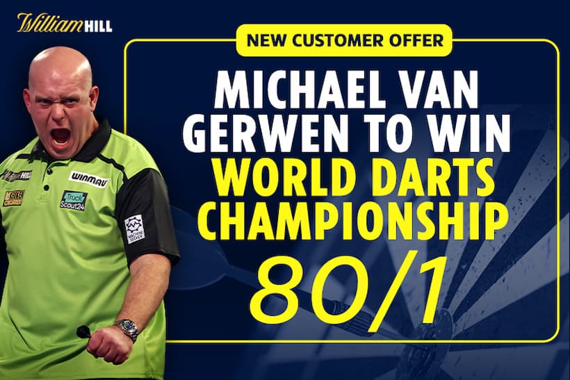 William Hill 2 80 1 Odds on Van Gerwen