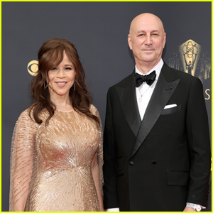 Nominee Rosie Perez & Husband Eric Haze Arrive on the Red Carpet at Emmys 2021