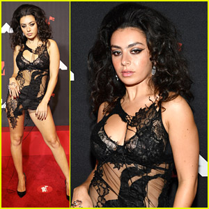 Charli XCX Wears See Through Dress For MTV VMAs 2021