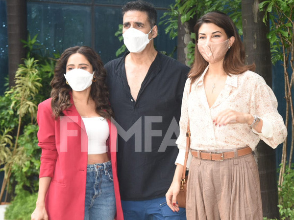 Photos: Nushrratt Bharuccha Akshay Kumar Jacqueline Fernandez catch up