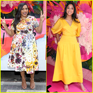 Mindy Kaling & Maitreyi Ramakrishnan Celebrate the Release of 'Never Have I Ever' Season Two