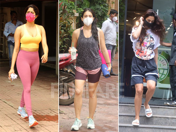 Pictures: Janhvi Kapoor Sara Ali Khan and Disha Patani papped
