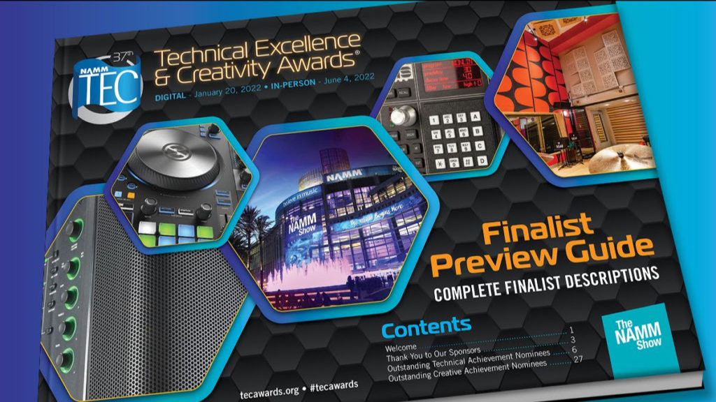 NAMM Opens Voting for TEC Awards