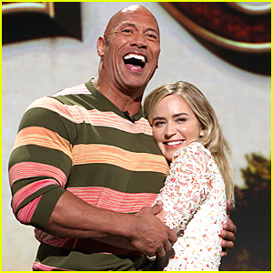 Emily Blunt Has The Funniest Nickname For 'Jungle Cruise' Co-Star Dwayne Johnson