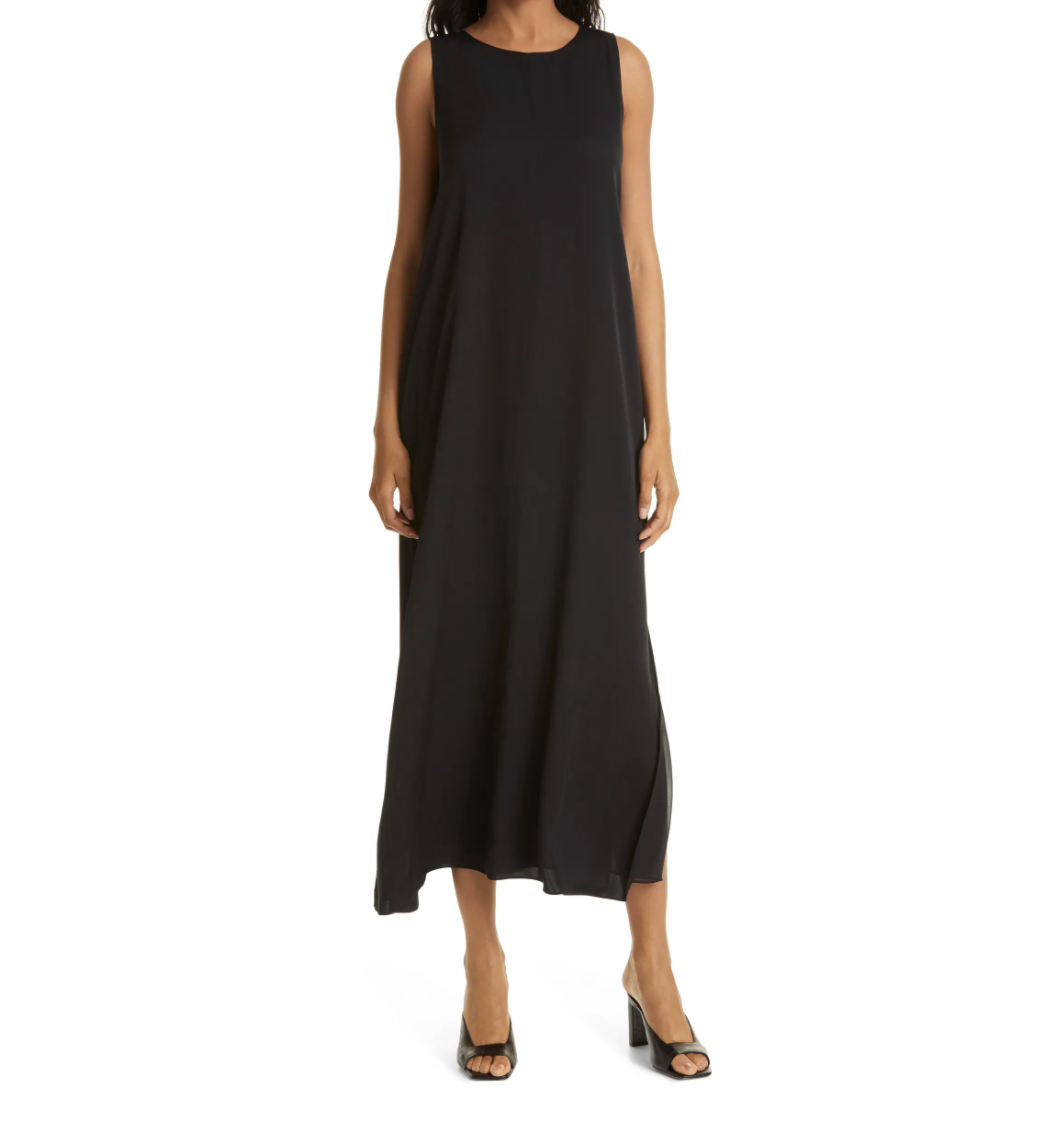 Nordstrom Signature Stretch Silk Tank Dress