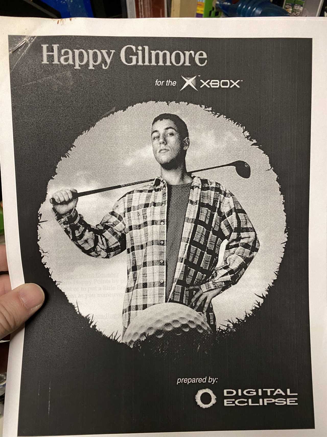 Adam Sandler’s Happy Gilmore Almost Had His Own Xbox Fighting Game