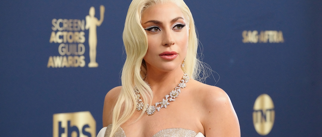 Gaga Ukraine SAG Awards Red Carpet