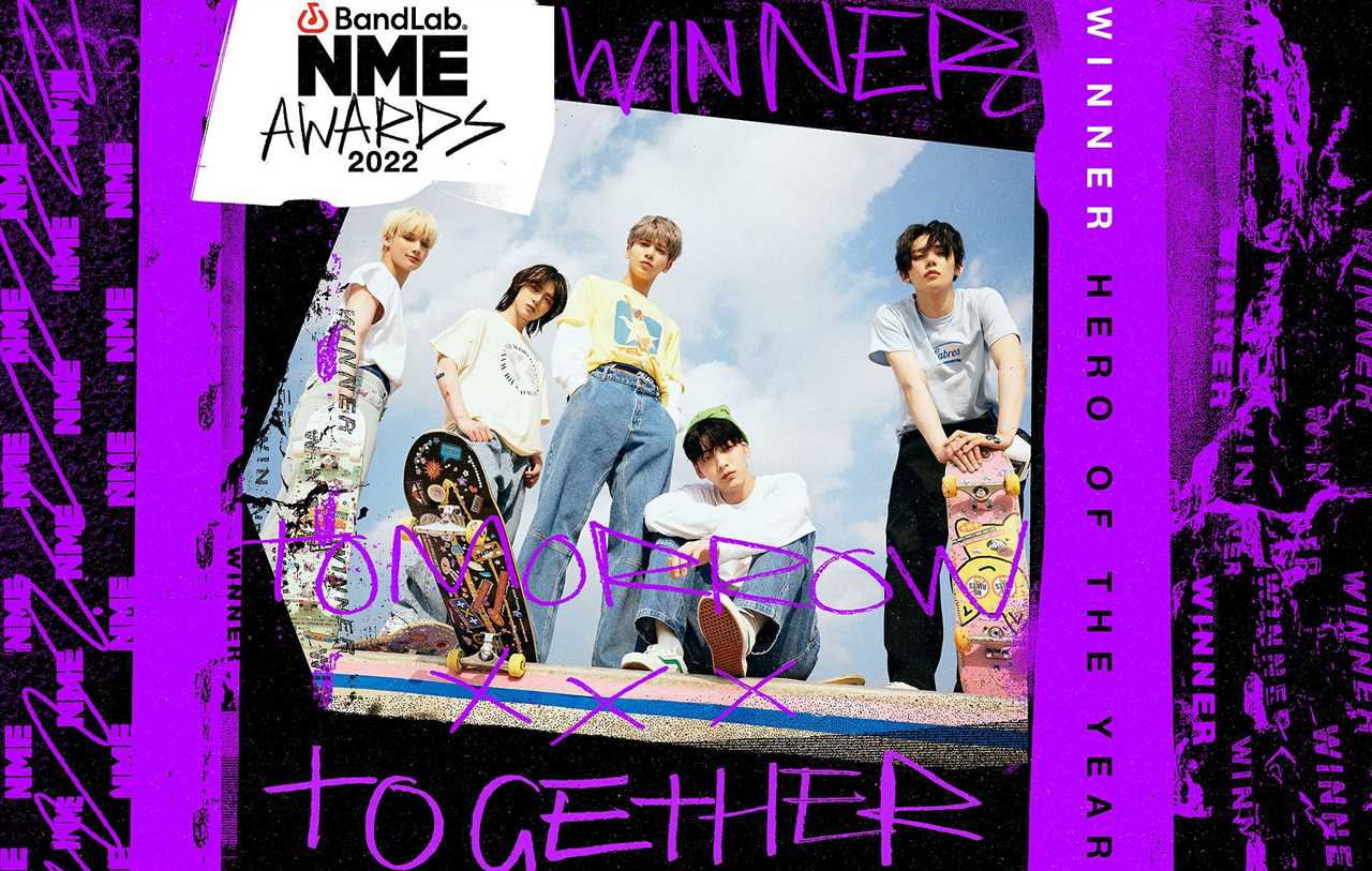 Tomorrow x Together have been named as the fan-voted Hero Of The Year at the BandLab NME Awards 2022