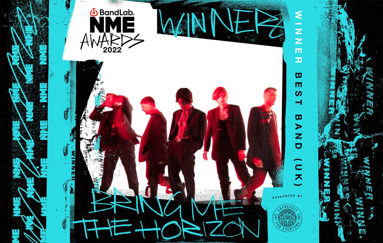 BandLab NME Awards 2022 Best Band UK Supported by Pizza Express Bring Me The Horizon