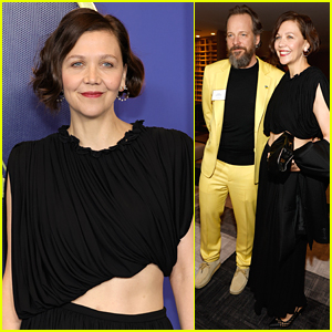 Maggie Gyllenhaal & Husband Peter Sarsgaard Couple Up For Oscar Nominees Luncheon