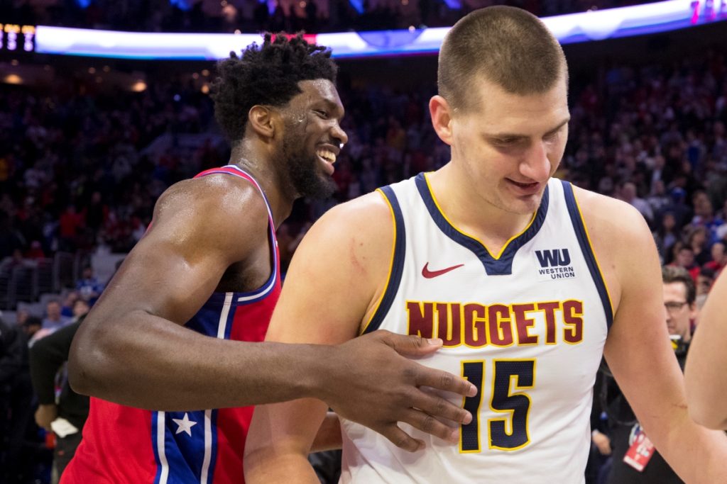 Joel Embiid, Nikola Jokic, Giannis Antetokounmpo, and the NBA MVP race as proving centers still rule the league.