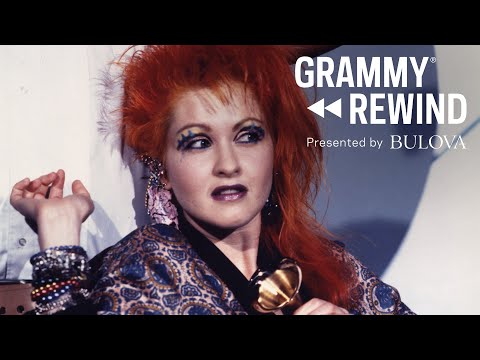 Watch Cyndi Lauper Win Her First GRAMMY In 1985 | GRAMMY Rewind