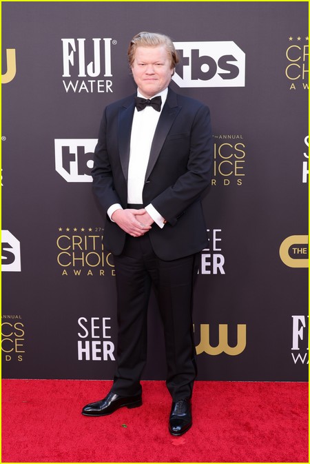 Jesse Plemons (The Power of the Dog) on the Critics Choice red carpet