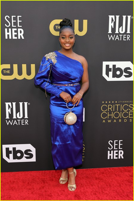 Daniele Lawson (King Richard) at the Critics Choice Awards 2022